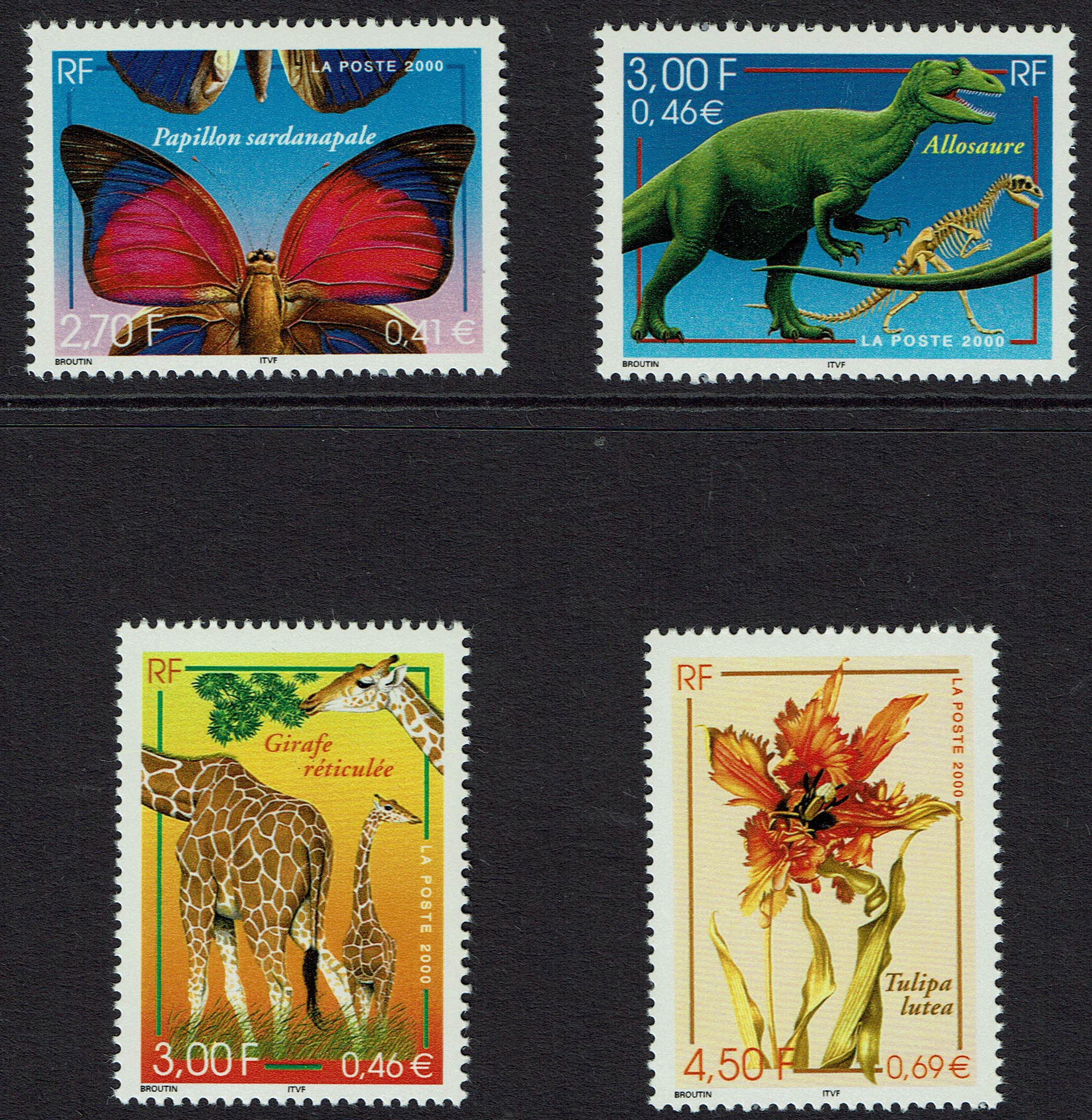 France SG 3669-72